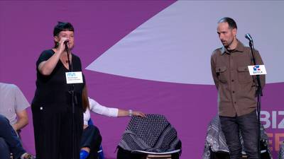 Zortziko handia. Onintza Enbeita eta Xabat Galletebeitia.