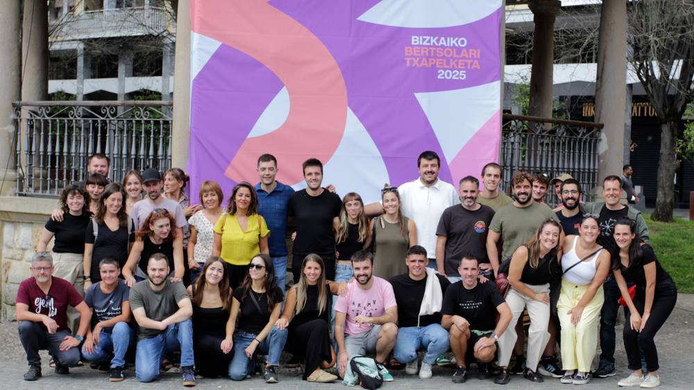 Bizkaiko Txapelketak bertsolari, gai-jartzaile, epaile eta antolatzaileak bildu ditu