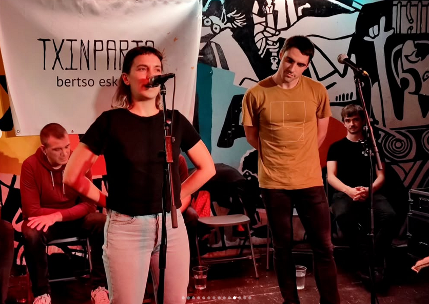 Maider Arregi irabazle I. Oñatiko Kopla Txapelketa jendetsuan