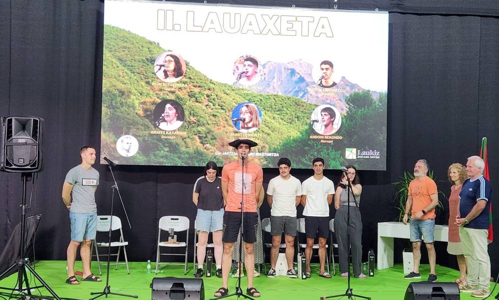 Andoni Rekondok irabazi du II. Lauaxeta Bertso Saria