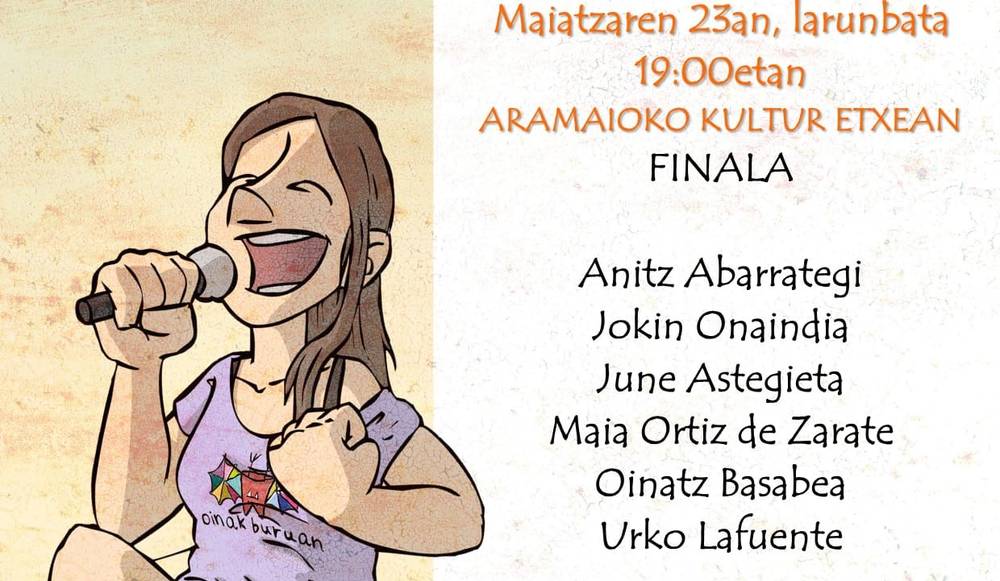 Arabako Eskolarteko finala larunbatean Aramaion