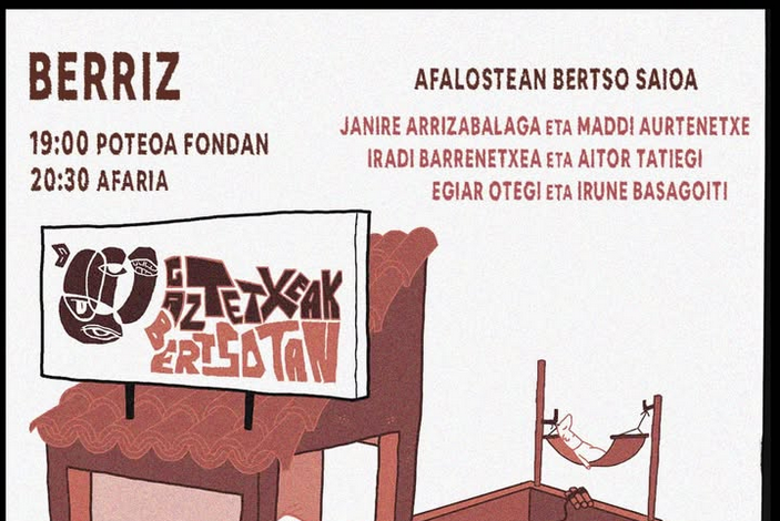 Ostiralean hasiko da Gaztetxeak Bertsotan Berrizen