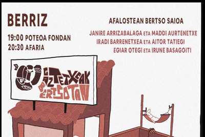 Ostiralean hasiko da Gaztetxeak Bertsotan Berrizen