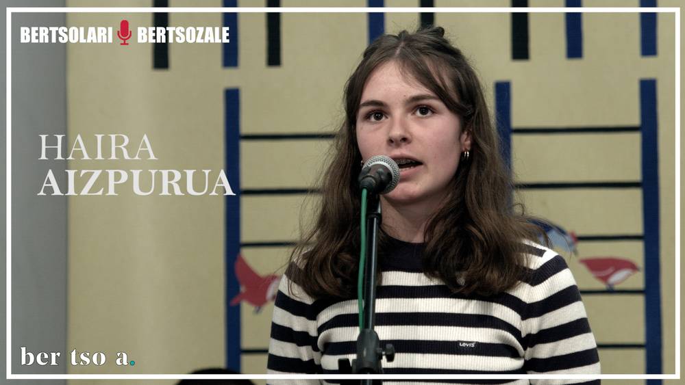 Haira Aizpurua, 'Bertsolari bertsozale' podcastean
