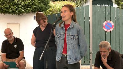 Nerea Ibarzabal eta Elixabet Etxandi.