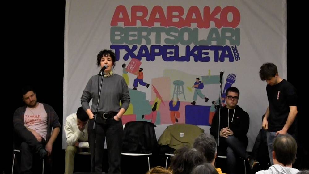 Arabako Txapelketako Laudioko bertsoaldiak sarean