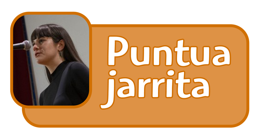 «Gaur egungo gizarte azeleratuan nahiko ekintza iraultzailea da besterik gabe gai bat entzun eta horren inguruan bertsoz hausnartzeko tartea hartzea»