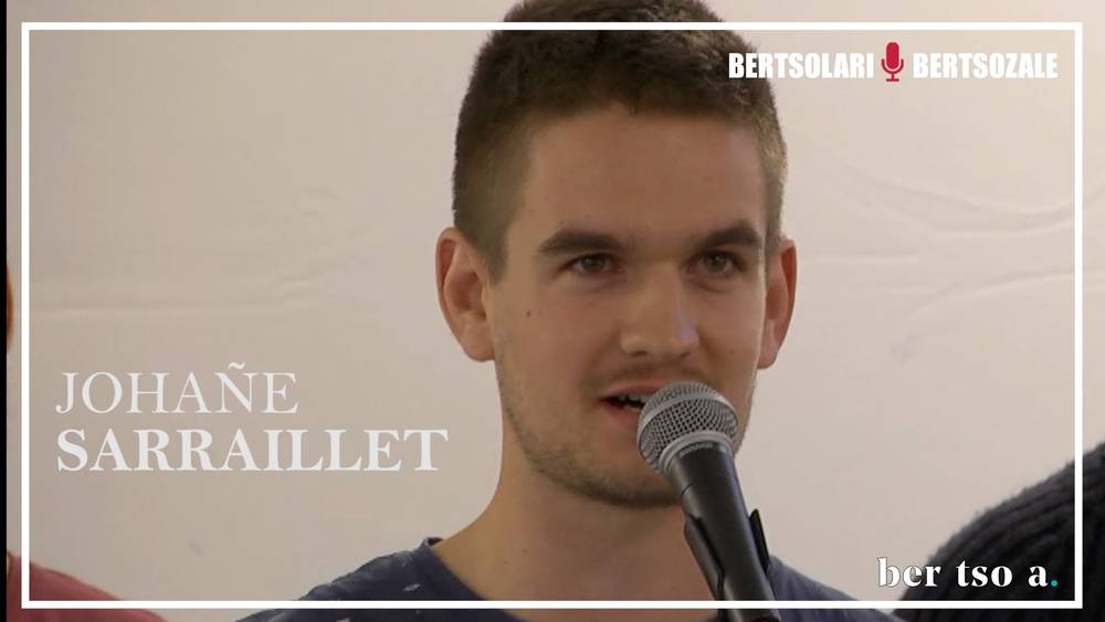 Johañe Sarraillet, bertsolari bertsozale