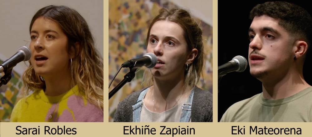 Hiru bertsolari nafar berri 2026ko Txapelketa Nagusian