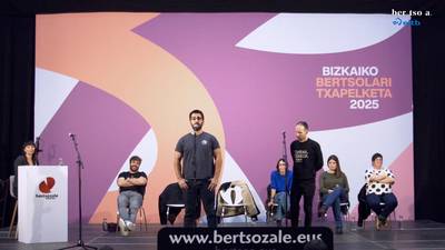 Zortziko txikia. Ibai Amillategi eta Xabat Galletebeitia.