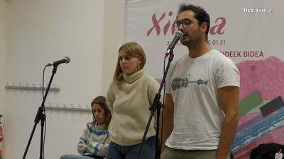 Zortziko handia. Irantzu Idoate eta Bittor Thicoïpe