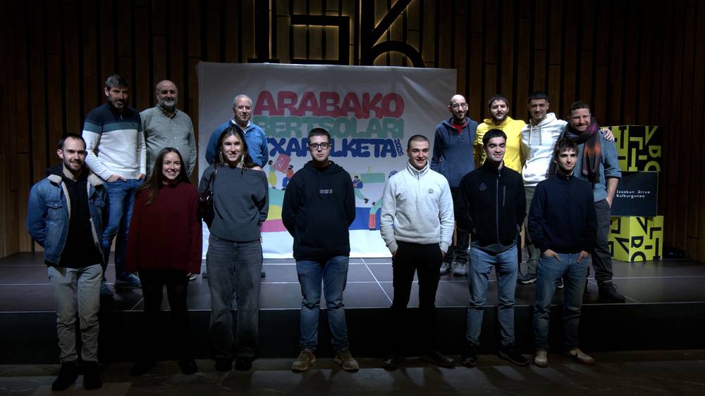 Arabako lau bertsolari ariko dira Euskal Herrikoan