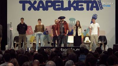 Txapeldunaren agurra. Iñaki Viñaspre.