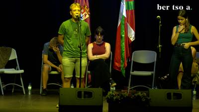 Hamarreko txikia. Iker Ormazabal eta Janire Arrizabalaga.