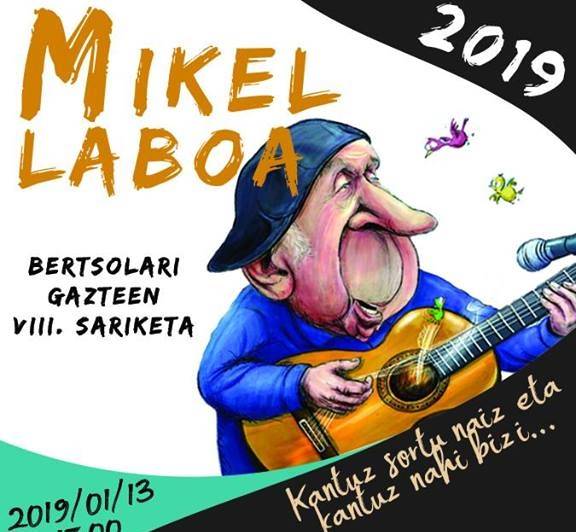 Mikel Laboa gazte sariketa igandean Donostian