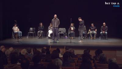 Pertsona beraren bi alde. Amets Arzallus eta Joanes Illarregi