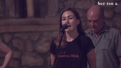 Hasierako agurra. Nerea Ibarzabal