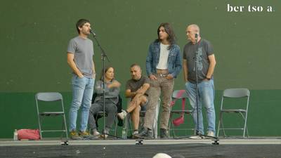 Bi gazte. Andoni Egaña eta Aner Peritz