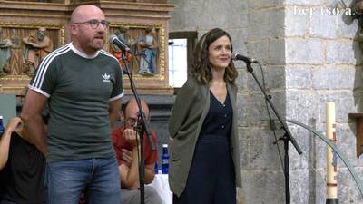 Gurasoa eta irakaslea. Alaia Martin eta Unai Mendizabal