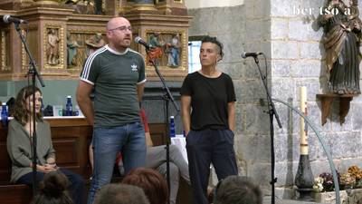 Bikote hasiberria. Unai Mendizabal eta Maialen Lujanbio