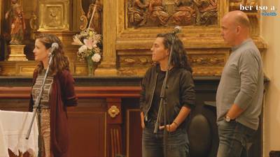Alabaren neskalaguna. Aitor Mendiluze, Maialen Lujanbio eta Alaia Martin