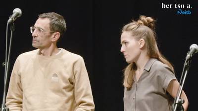 Ama bakarra den laguna. Igor Elortza eta Nerea Ibarzabal