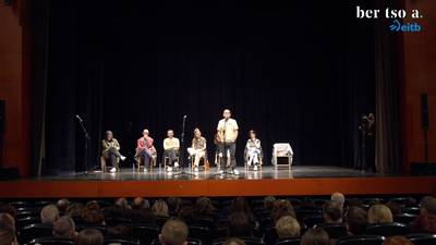 Gauza onak esaten. Aitor Sarriegi atzekoei