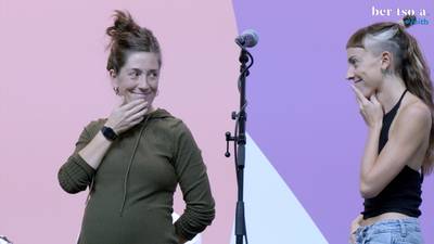 Zortziko txikia. Jone Uria eta Aissa Intxausti.