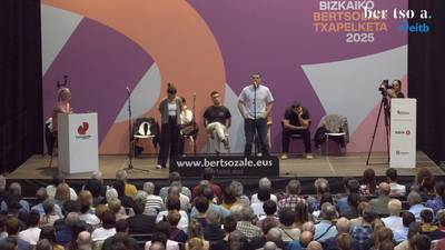 Zortziko txikia. Aitor Etxebarriazarraga eta Maite Sarasola