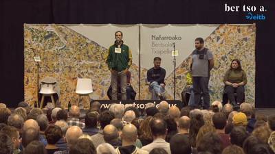 Zortziko handia. Julio Soto eta Patxi Castillo