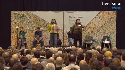 Zortziko handia. Sarai Robles eta Kattin Madariaga