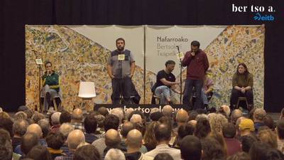 Zortziko txikia. Patxi Castillo eta Mikel Lasarte