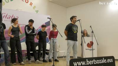 Bukaerako agurra. Joanes Etxebarria