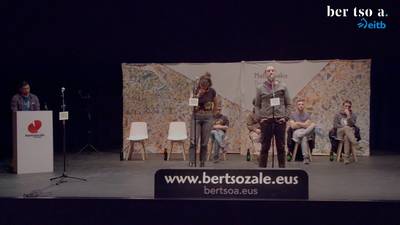 Zortziko handia. Amaia Elizagoien eta Xabi Maia