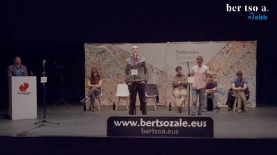 Zortziko txikia. Xabi Maia eta Ekain Alegre