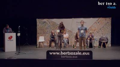 Zortziko txikia. Amaia Elizagoien eta Xabat Illarregi