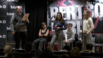 Zortziko handia. Malen Ibarzabal eta Emile Zabala