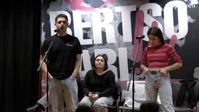 Elkarri puntuak jarriz. Bittor Altube eta Janire Arrizabalaga