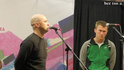 Zortziko handia. Josu Txoperena eta Karlos Aizpurua