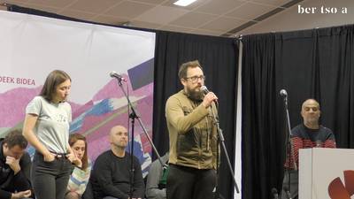 Zortziko handia. Pettan Prebende eta Maddi Ane Txoperena