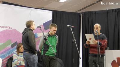 Zortziko txikia. Patxi  Iriart eta Josu Txoperena