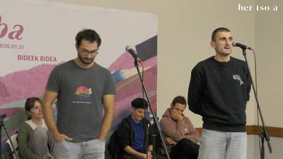 Zortziko txikia. Oier Urreizti eta Bittor Thicoipe