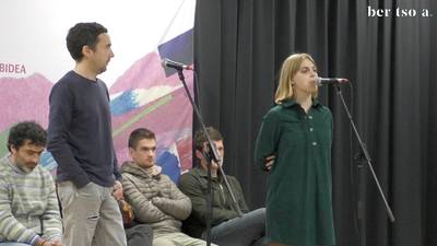 Zortziko handia. Ramuntxo Christy eta Irantzu Idoate