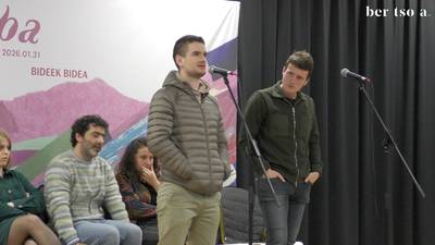 Zortziko handia. Johaine Sarraillet eta Aitor Servier