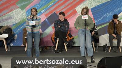 Zortziko handia. Maddalen Arzallus eta Irantzu Idoate.