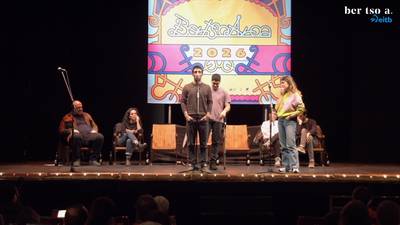 Hiru lagun zarete. Sarai Robles, Xabat Illarregi eta Eki Mateorena