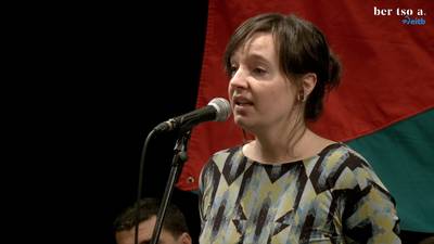 Hasierako Agurra. Oihana Iguaran.