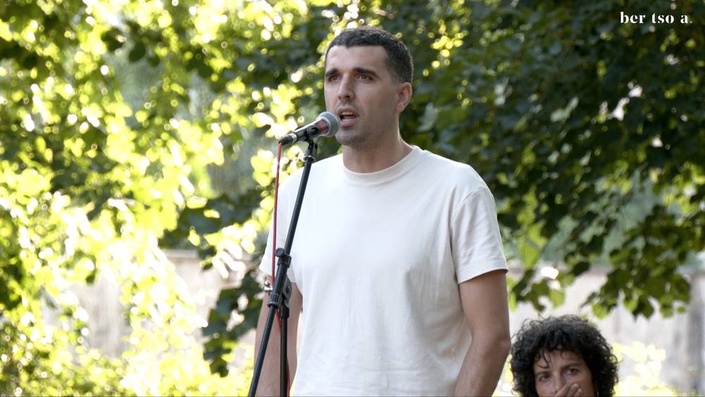 Hasierako agurra. Aitor Etxebarriazarraga