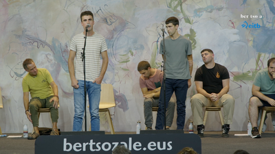 Hamarreko txikia. Eneko Araiztegi "Korta" eta Oier Etxeberria