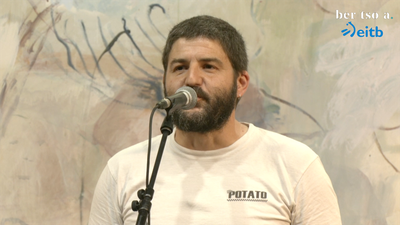 Hasierako agurra. Iñaki Viñaspre